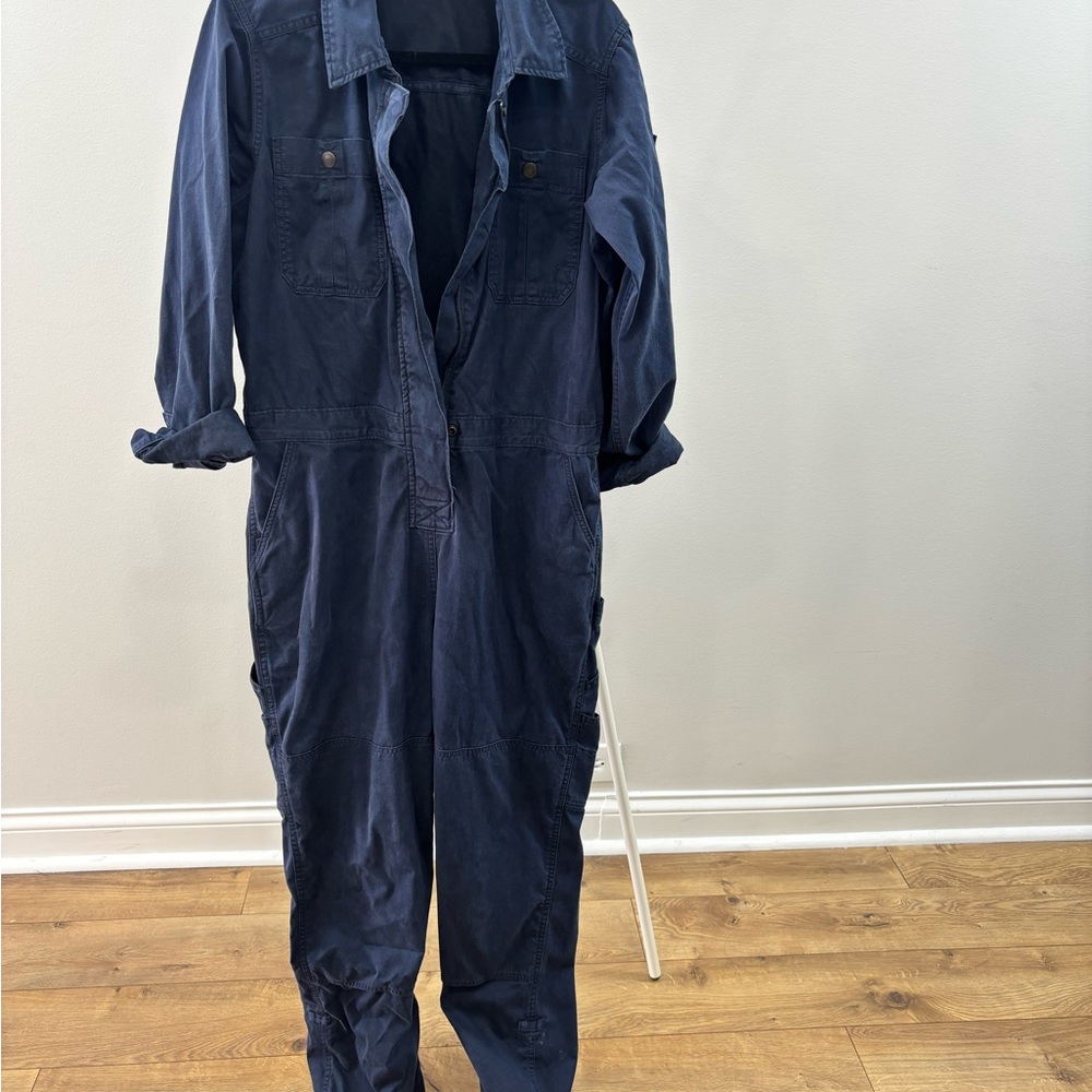 Patagonia Navy Blue Utility Jumpsuit